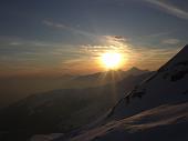 03 Tramonto dal Rifugio Aquila